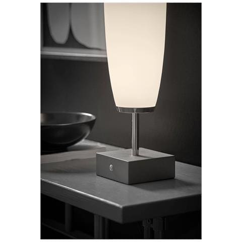 Lampada Da Tavolo A Led 1 Luce Bianco, Antracite, E27 - Foto 1