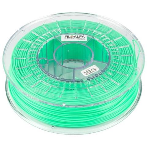 1PLA70107 Filamento PLA per Stampante 3D Bobina da 700 g 1,75 mm Colore Verde Acqua - Foto 1