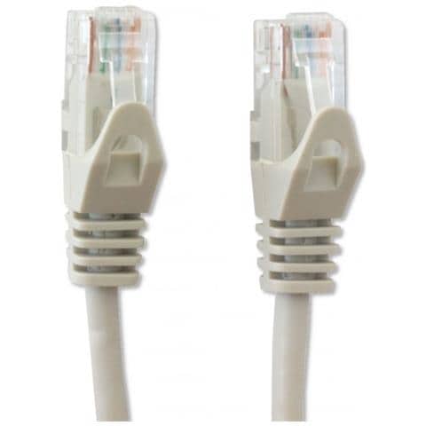 Cavo di Rete Patch Maschio / Maschio 10 m Colore Grigio - Foto 3