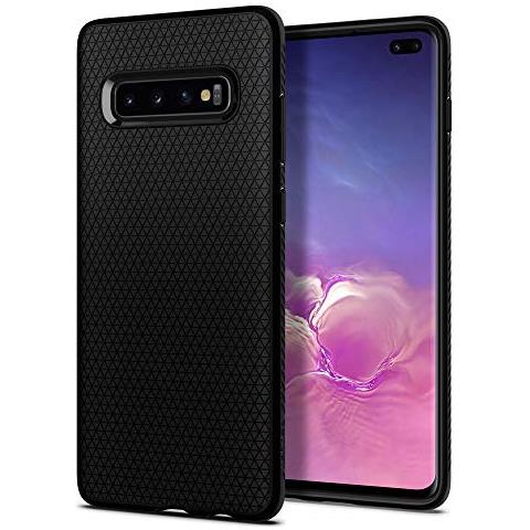 Liquid Air custodia Cover Nero per Galaxy S10 Plus - Foto 1