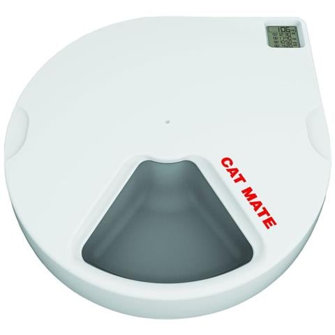 Cat Mate C500 Mangiatoia Automatica Per Cani E Gatti Con Cinque Pasti In 96 Ore Gestiti Da Timer E Con 2 Mattonelle Di Ghiaccio Per Mantenere Fresco Il Cibo - Foto 2