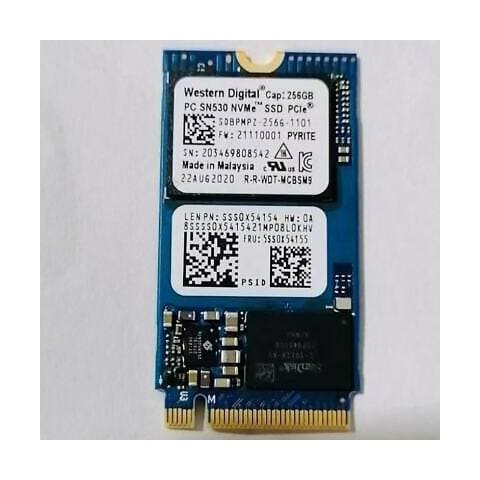 Western Digital Solid State Drive Ssd 256gb M.2 Mini Nvme Sdbpmpz-256g-1101 Oem Bulk - Foto 4