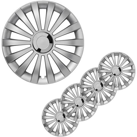 Copricerchi Meridian Argento 15"" 4 Pz - Foto 1
