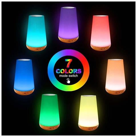 Luce Notturna A Led Dimmerabile Con Telecomando Caldo/freddo Timer - Foto 7