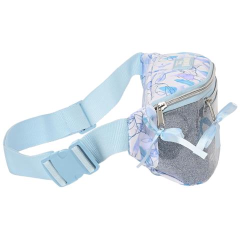 Marsupio Memories Argentato Azzurro Bianco (23 X 12 X 9 Cm) - Foto 3