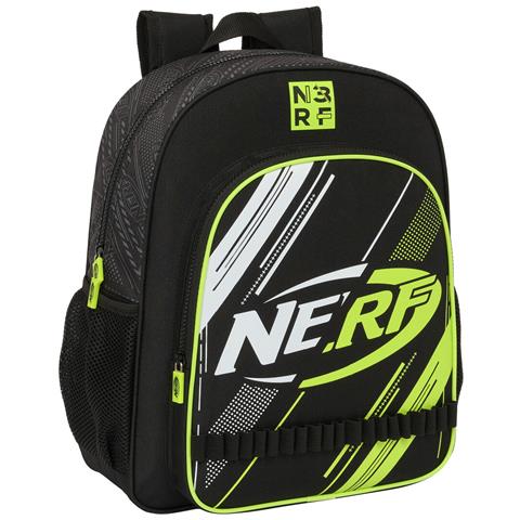 Zaino Scuola Nerf Get Ready Nero 32 X 38 X 12 Cm - Foto 1