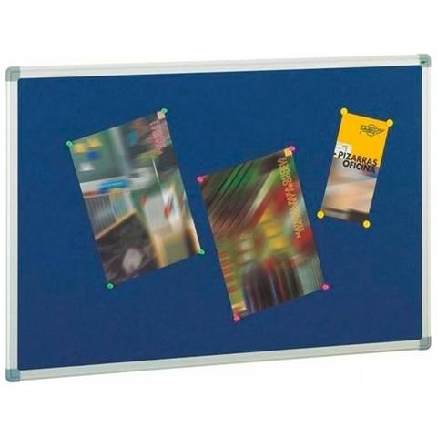 Tavola Di Sughero 90 X 120 Cm Grigio Azzurro - Foto 1