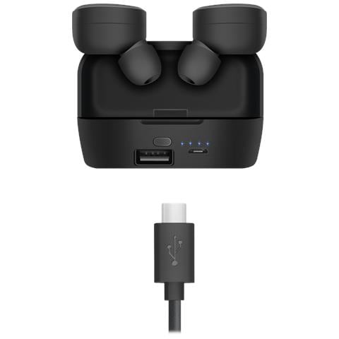 Twins 639 Auricolare Con cavo e senza cavo In-ear Musica e Chiamate Micro-USB Bluetooth Nero - Foto 2