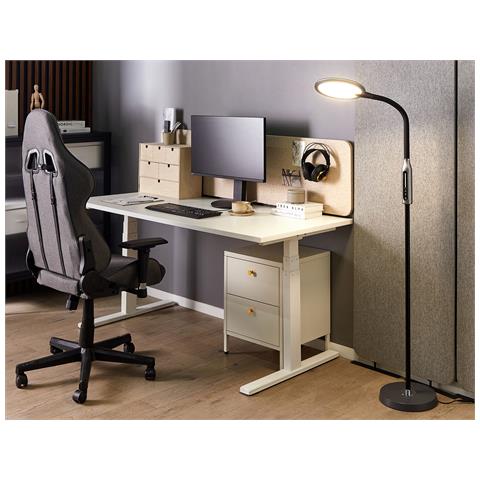 Lampada Da Terra A Led Cassiopeia Con Dimmer Metallo Nero - Foto 1