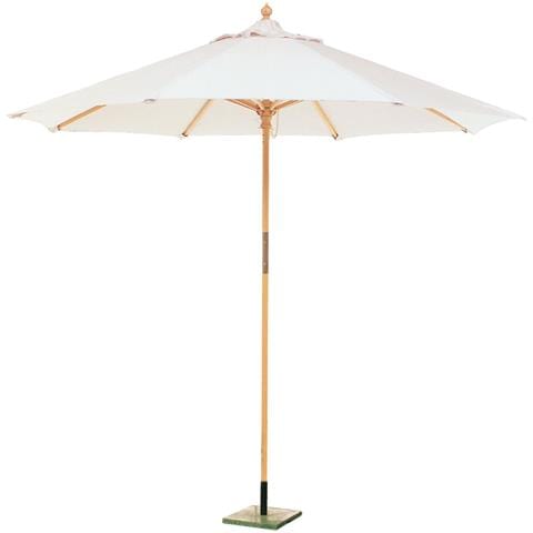 Ombrellone Da Giardino In Legno Tondo 250 Cm Garden Deluxe Collection - Foto 1