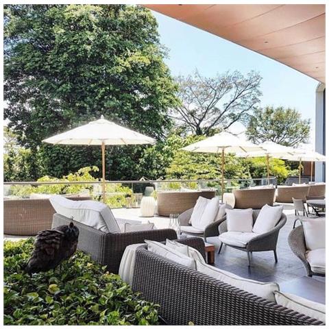 Ombrellone Da Giardino In Legno Tondo 250 Cm Garden Deluxe Collection - Foto 2