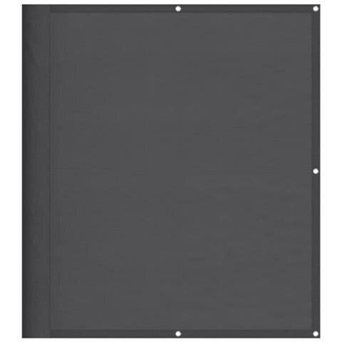 Paravento Da Balcone Antracite 120x700cm 100% Poliestere Oxford - Foto 1
