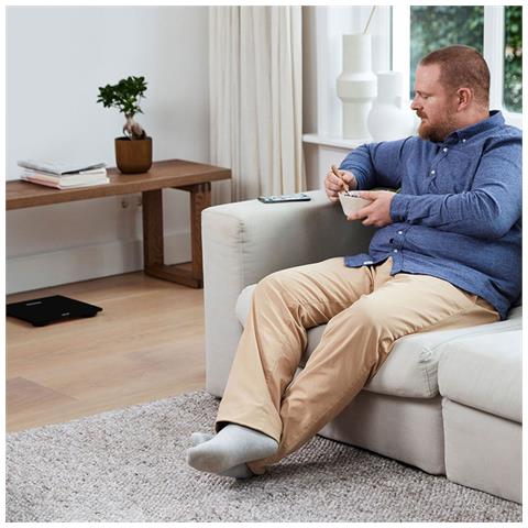 HN300T2 Intelli IT Rettangolo Nero Bilancia pesapersone elettronica - Foto 4