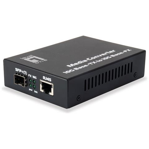 GVT-0500 convertitore multimediale di rete 10000 Mbit /s Nero - Foto 1