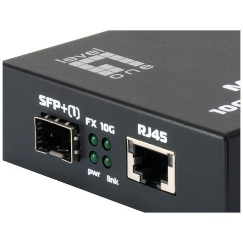 GVT-0500 convertitore multimediale di rete 10000 Mbit /s Nero - Foto 4