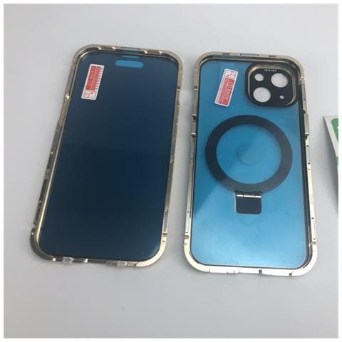 Custodia Magnetica Per Privacy Con Supporto Per Iphone Champagne Iphone15 - Foto 7