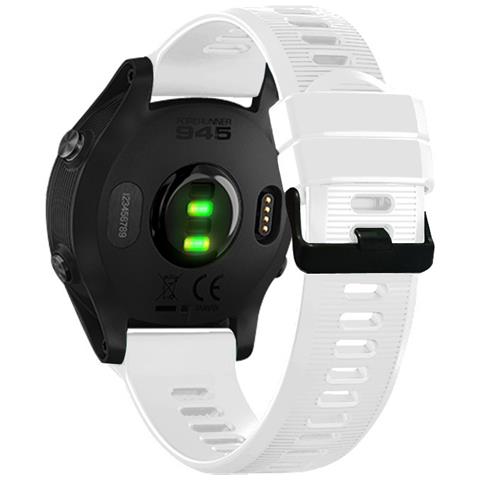 Cinturino Per Orologio In Silicone Per Garmin Forerunner 945/935/955/fenix 7 White - Foto 1
