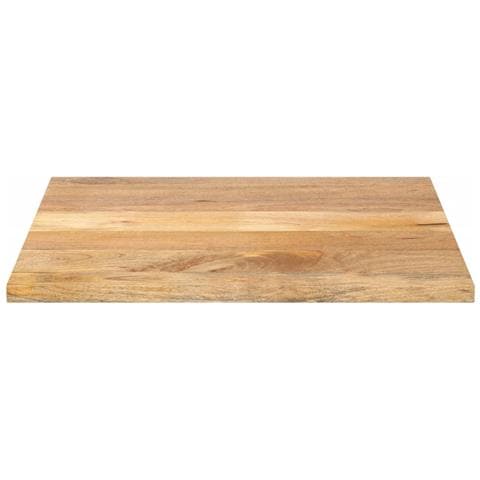 Piano Per Tavolo 70x70x2,5 Cm Quadrato Legno Massello Di Pino - Foto 3