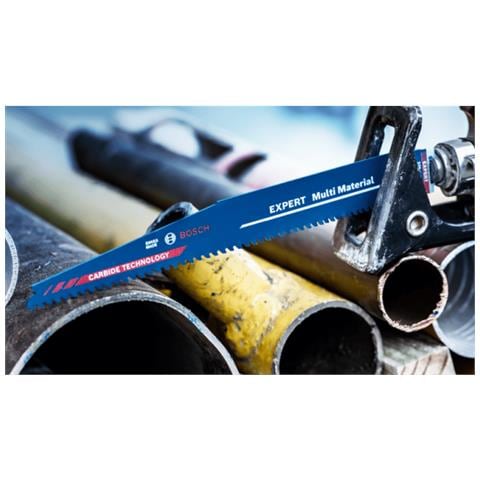 2 608 900 393 Lama Per Sega A Gattuccio, Sega A Traforo E Sega Universale Lama Per Sega Universale Carburo 10 Pz - Foto 3