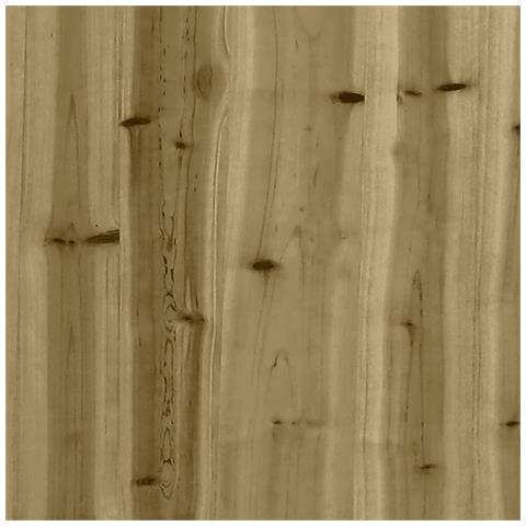 Panca da Giardino Design Gabbione 244x71x65,5cm Pino Impregnato - Foto 7