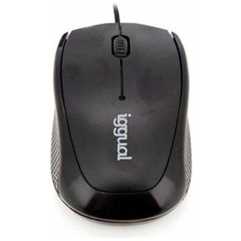 Mouse USB IGG316849 Ottico 3 Tasti 800 DPI Colore Nero - Foto 1