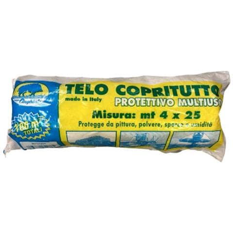 Telo Protettivo Rotolo 25x4mt - Foto 1