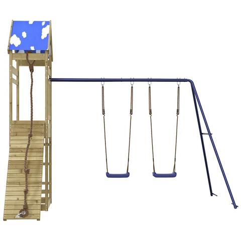 Set Da Gioco Da Esterno In Legno Di Pino Impregnato - Foto 3