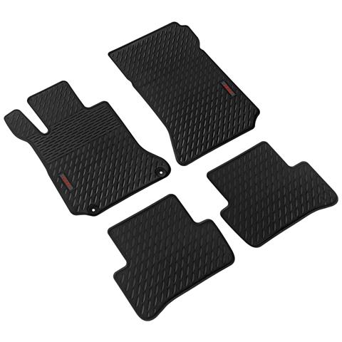 , Set Tappeti Su Misura In Eco Gomma - Compatibile Per Mercedes Classe C 4p (02/07>02/14) - Mercedes Classe C Coupè (04/11>11/15) - Mercedes Classe C Sw (01/08>08/14) - Foto 1