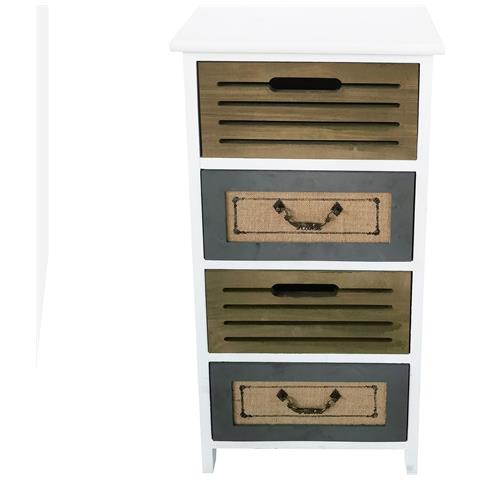 Ravi - Mobiletto In Legno Con Cassetti - Foto 2