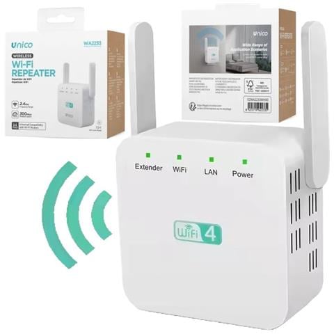 Ripetitore Wifi Range Extender 300mbps Amplificatore Segnale Lan - Foto 1