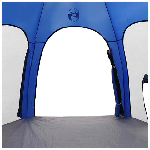 Tenda da piscina  blu azzurro 366x305 cm, impermeabile - Foto 9