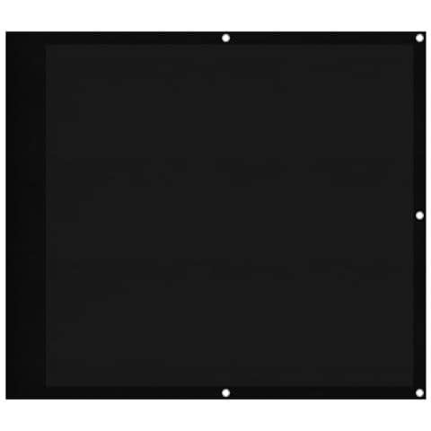 Paravento da Balcone Nero 90x700 cm 100% Poliestere Oxford - Foto 1