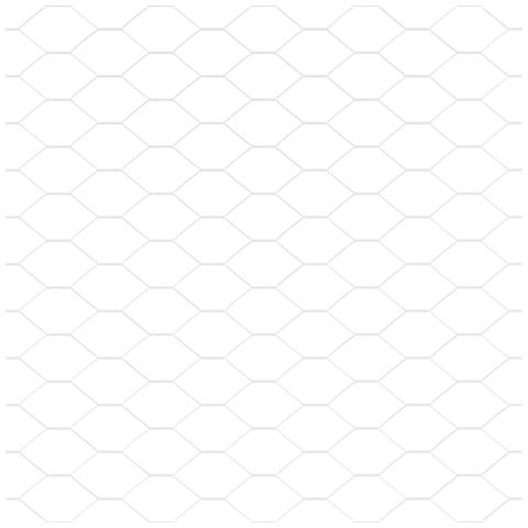 Recinzione a Esagono  1,5x50 m Acciaio Zincato, Paletti per Recinzione  con Punta 13 pcs Ø32 mm 170 cm Acciaio Zincato - Foto 9