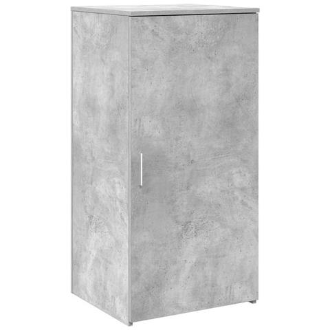Banco Reception Grigio Cemento 200x50x103,5cm Legno Multistrato - Foto 9