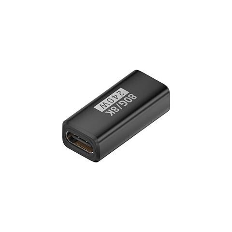Adattatore Femmina-femmina Usb-c 240w 80gbps, Supporta Video 8k@ 60hz E Ricarica Pd (confezione Da 2) Black - Foto 2