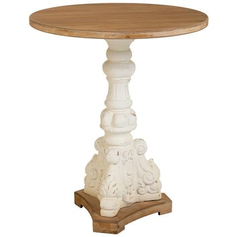 Tavolino In Legno Marrone 66,5x66,5x81h - Foto 1