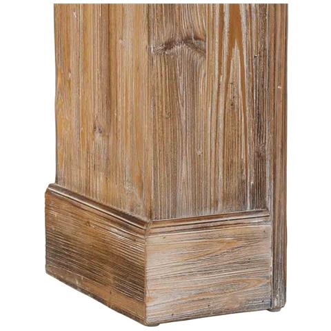 Cornice Per Camino In Legno Marrone 100x29x110h Cm - Foto 8