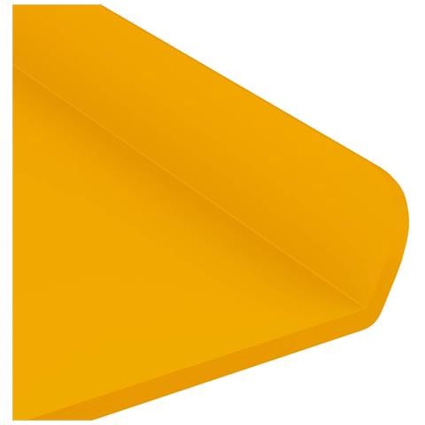 Scaffale da parete 4 pcs Giallo senape 60 x 9 x 2,5 cm - Foto 9