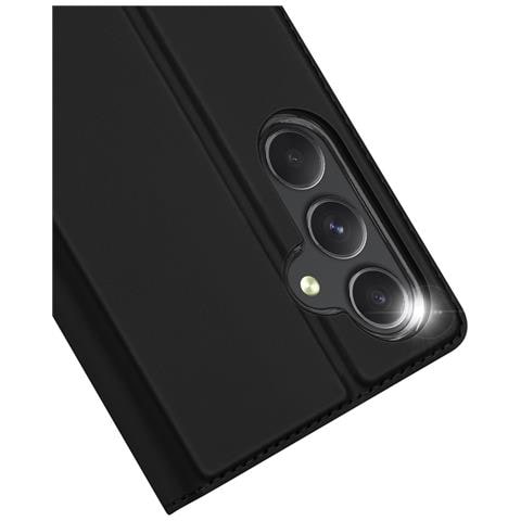Cover per Galaxy A35 5G - Pelle /PU, Nero, Con Tarjetero - Foto 4
