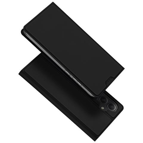 Cover per Galaxy A35 5G - Pelle /PU, Nero, Con Tarjetero - Foto 1