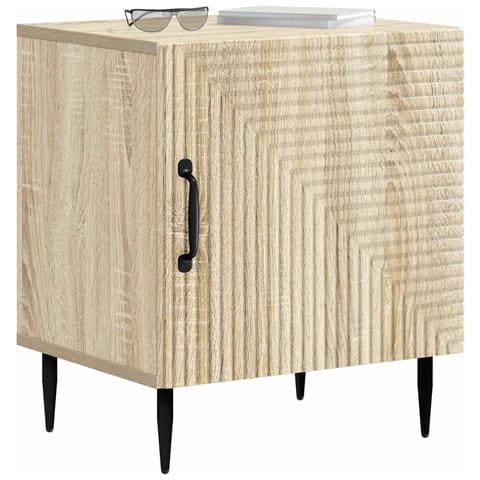 Armadio da Notte 2 pcs Rovere Sonoma 43 x 34,5 x 50 cm - Foto 2