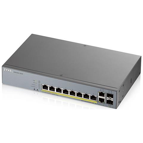 GS1350-12HP Gestito L2 Gigabit Ethernet (10/100/1000) Supporto Power over Ethernet (PoE) Grigio - Foto 2