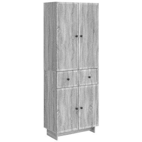 Set di armadi 2 pcs 66 x 34,5 x 90 cm Legno ingegnerizzato - Foto 1