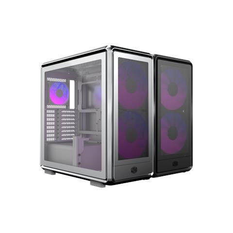 MasterFrame 600 Mesh Midi Tower Argento - Foto 2