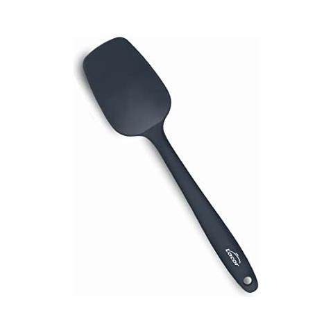64463 - Cucchiaio da cucina grigio, cucchiaio in silicone, utensili da cucina - Foto 1