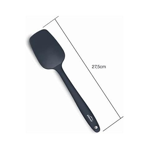 64463 - Cucchiaio da cucina grigio, cucchiaio in silicone, utensili da cucina - Foto 2