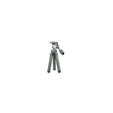 Mini Treppiede con Testa a Sfera Altezza Max 16.5 cm Nero 50010 - Foto 1