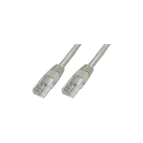 Cavo Rete Utp Cat. 5E Non Schermato 0.25 m - Grigio - Foto 1
