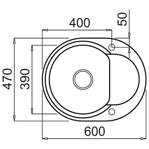 LAV. EASY60 ROUND 600x470 AVENA - Foto 2