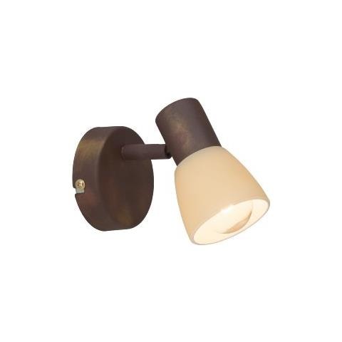 Lampada Da Parete Luca 35810/56 - faretto Da Parete Vecchio Rame Champagne - Foto 1